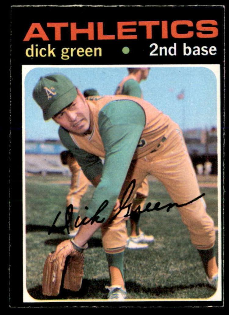 1971 O-Pee-Chee Baseball Dick Green #258