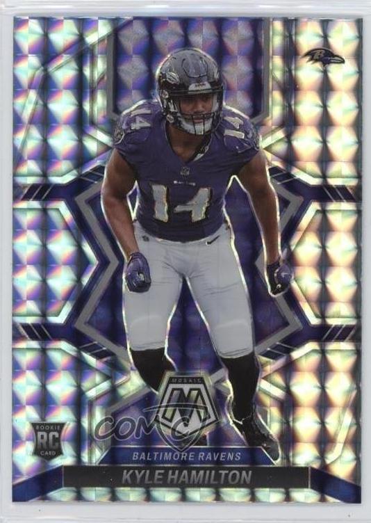 2022 Panini Mosaic Football Mosaic Kyle Hamilton #332