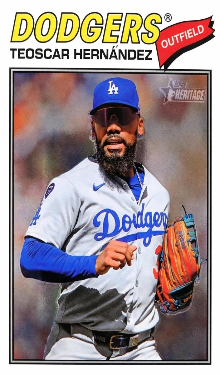 2026 Topps Heritage Baseball Teoscar Hernandez #93