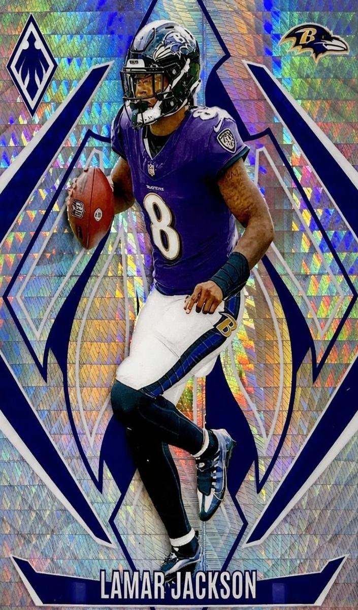 2024 Panini Phoenix Football Hyper Lamar Jackson #102