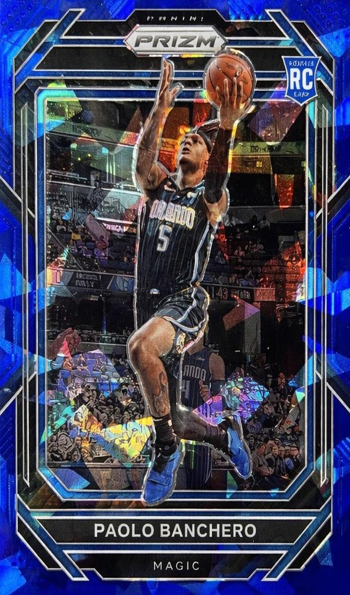 2022 Panini Prizm Basketball Blue Ice Paolo Banchero #249