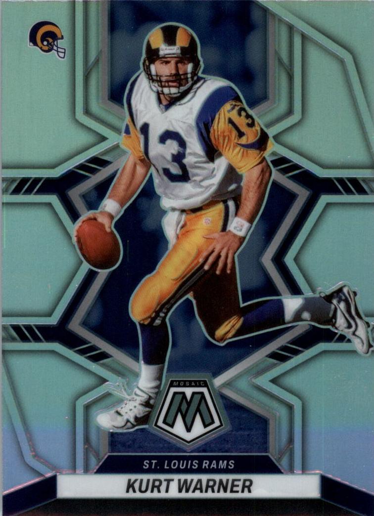 2022 Panini Mosaic Football Silver Kurt Warner #245