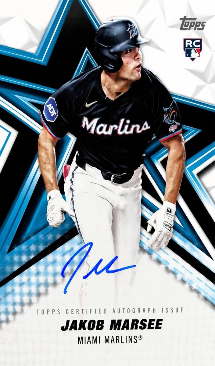2026 Topps Baseball Jakob Marsee #BSA-JMA CGC 9