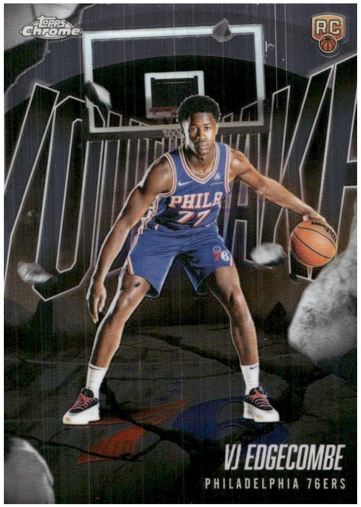 2025 Topps Chrome Basketball VJ Edgecombe #YQ-3