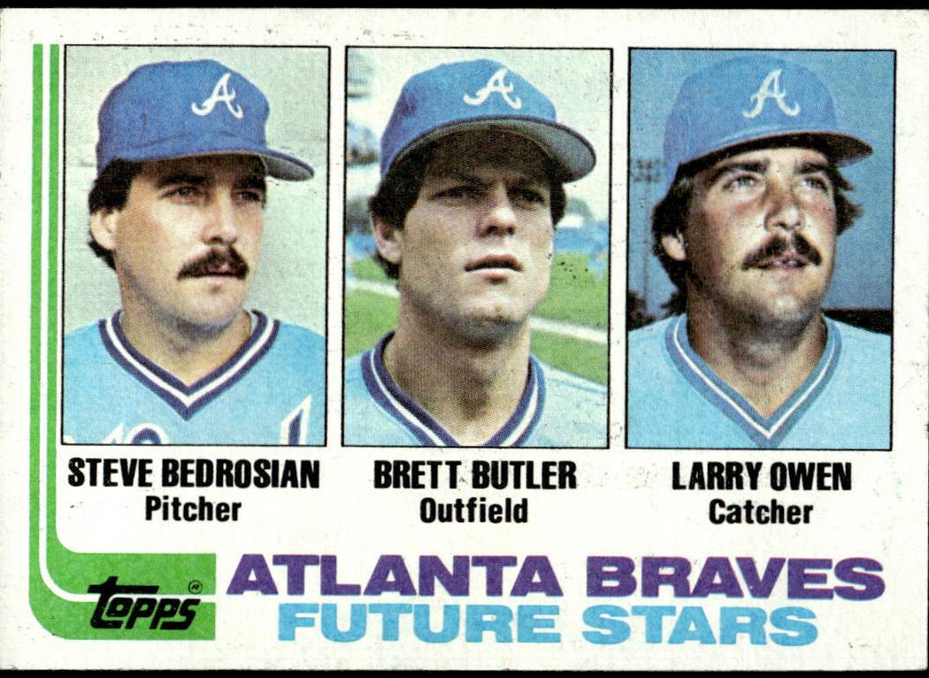 1982 Topps Baseball Brett Butler #502 PSA 9