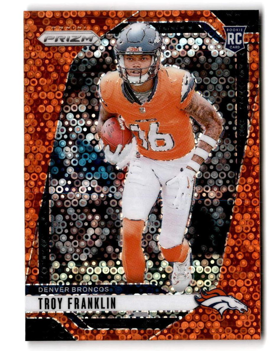 2024 Panini Prizm Football Disco Troy Franklin #393