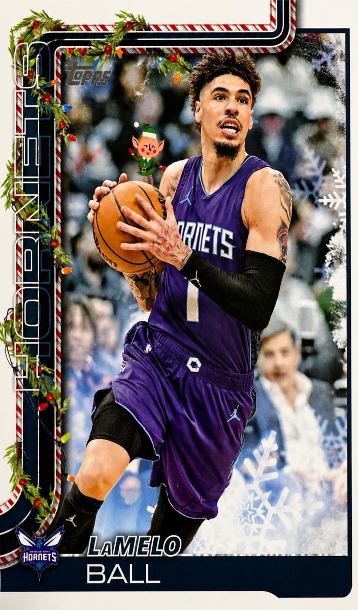 2025 Topps Holiday Basketball LaMelo Ball #HE-LB