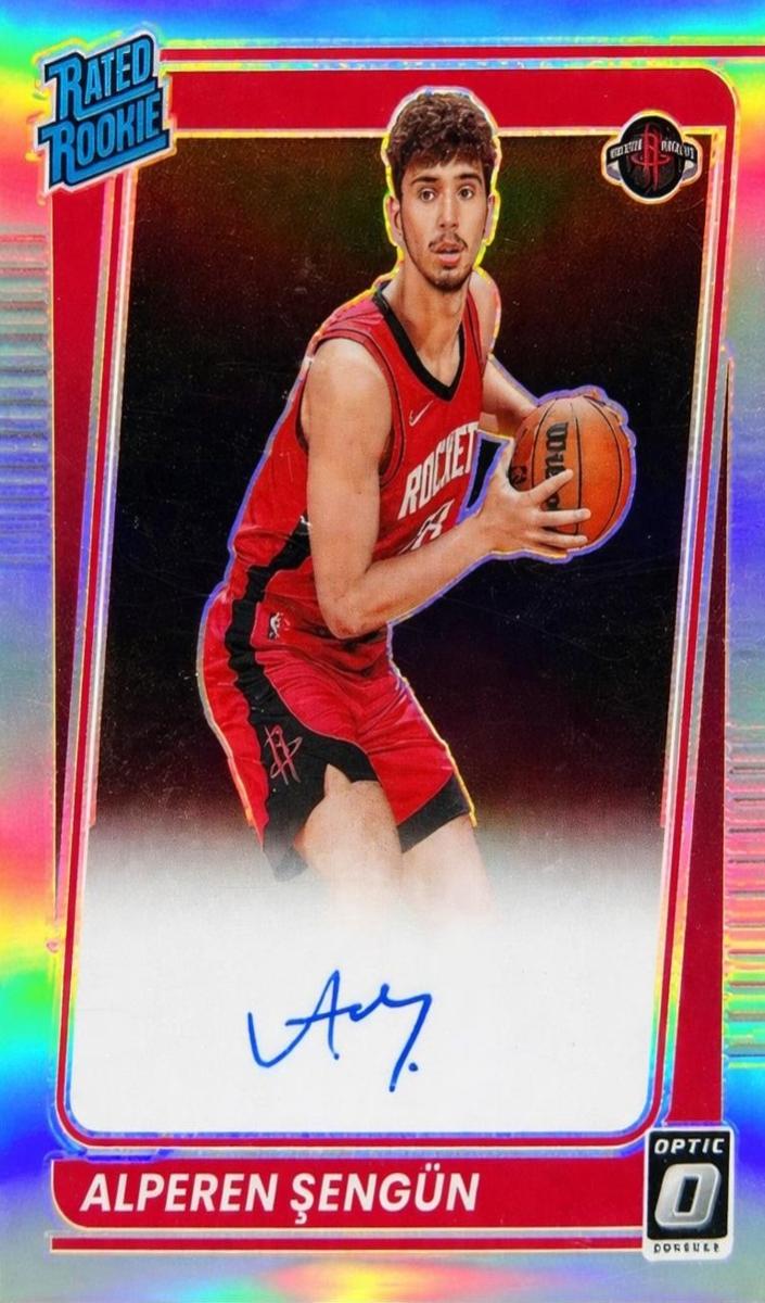2021 Donruss Optic Basketball Holo Alperen Sengun #169 PSA 9
