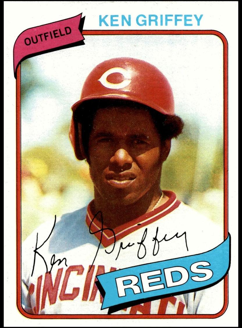 1980 Topps Baseball Ken Griffey #550