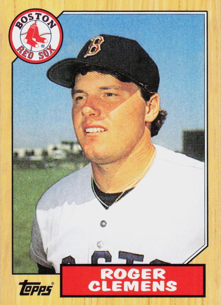 1987 Topps Baseball Roger Clemens #340 PSA 10