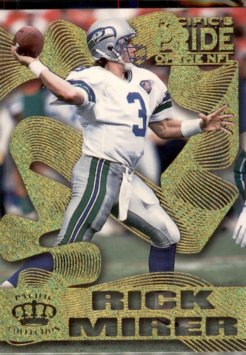 1995 Pacific Crown Royale Football Rick Mirer #PN-33