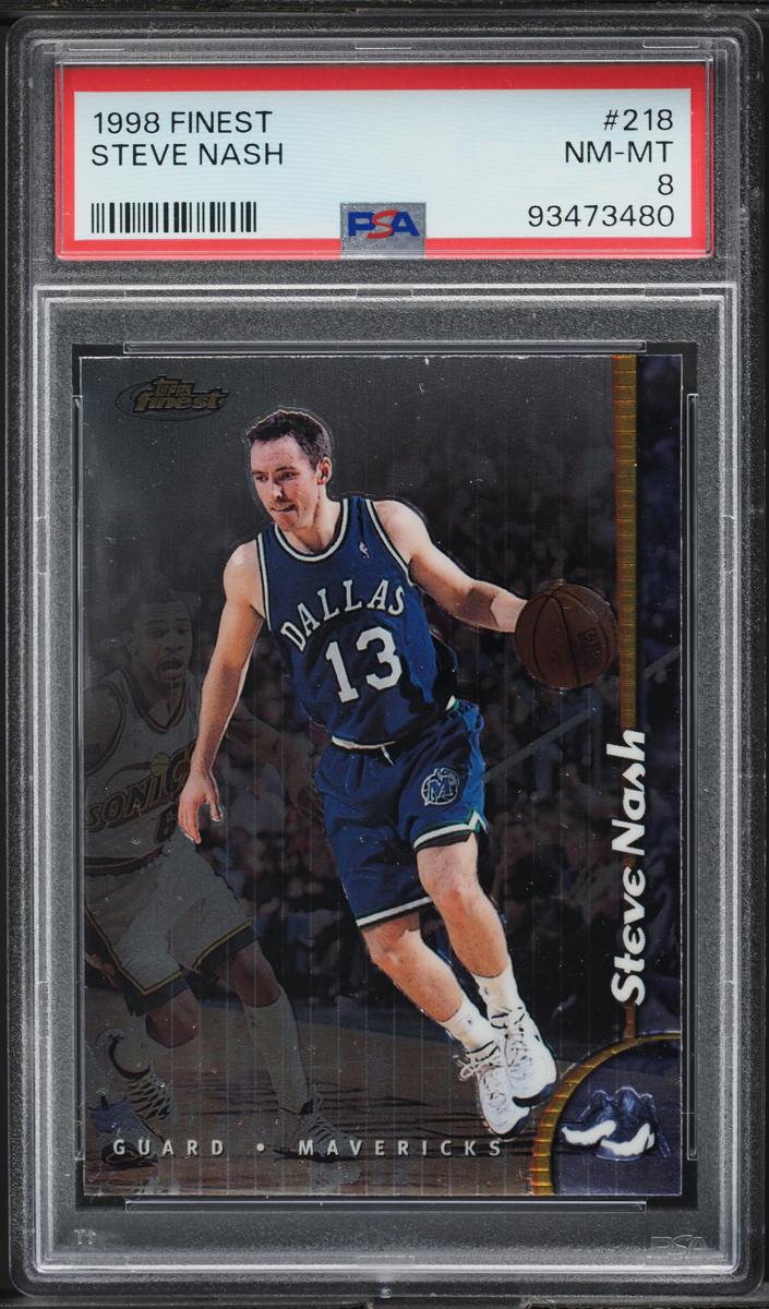 1998 Topps Finest Basketball Steve Nash #218