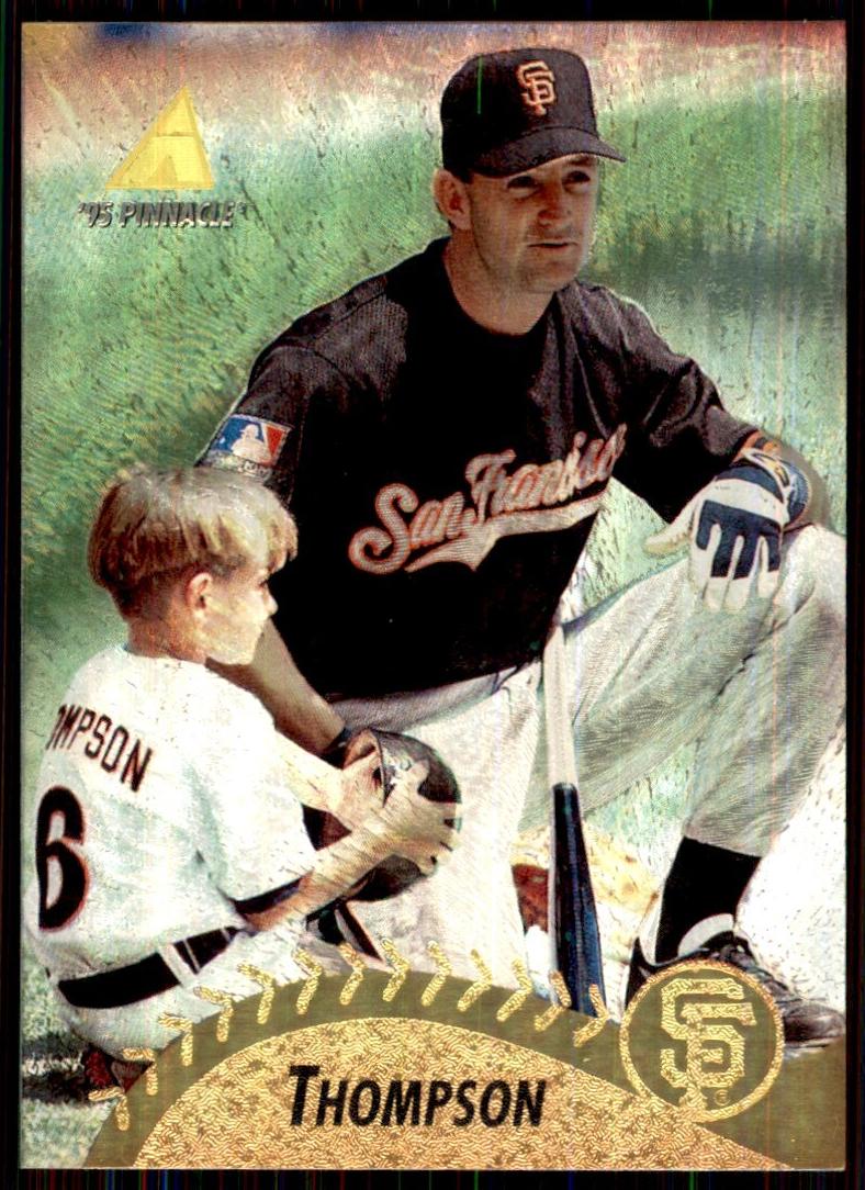 1995 Pinnacle Baseball Museum Collection Robby Thompson #385