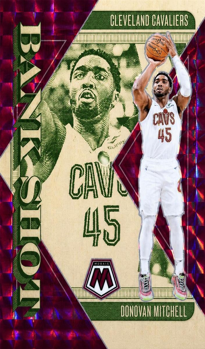 2024 Panini Mosaic Basketball Purple Donovan Mitchell #2