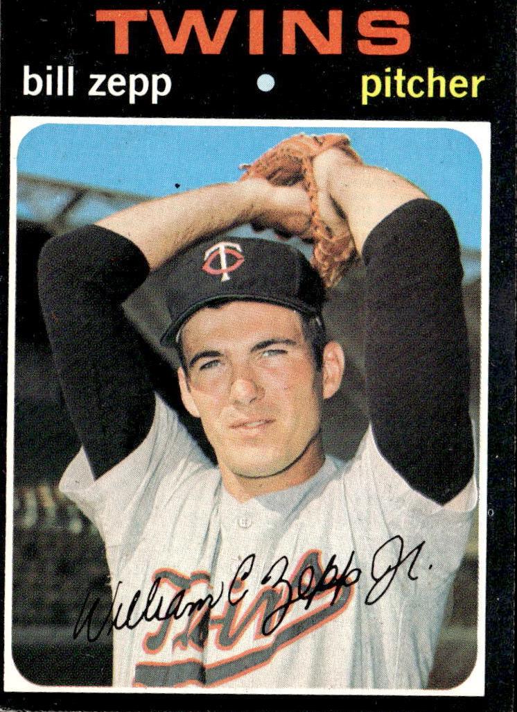 1971 Topps Baseball Bill Zepp #271