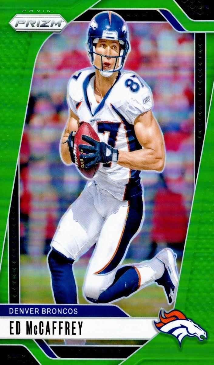 2024 Panini Prizm Football Green Ed McCaffrey #90