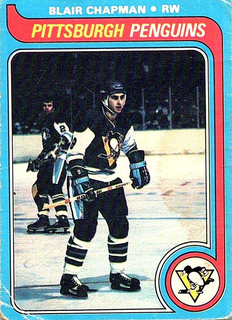 1979 O-Pee-Chee Hockey Blair Chapman #21 PSA 9