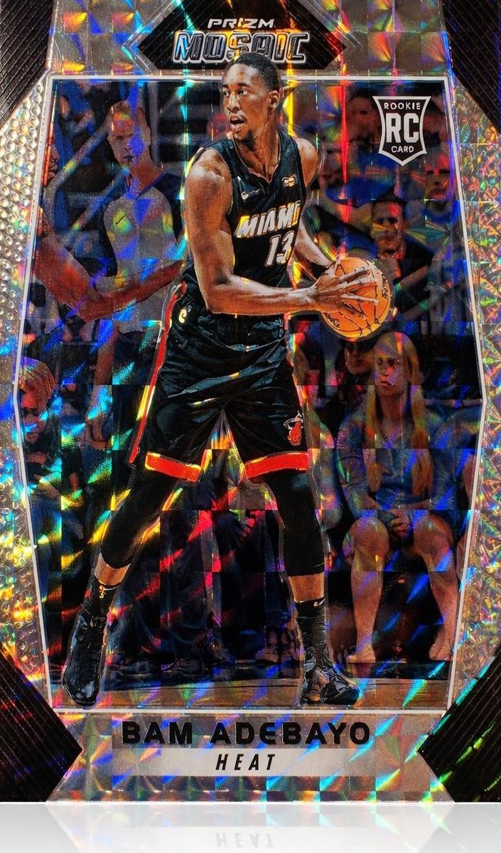 2017 Panini Prizm Basketball Mosaic Bam Adebayo #86