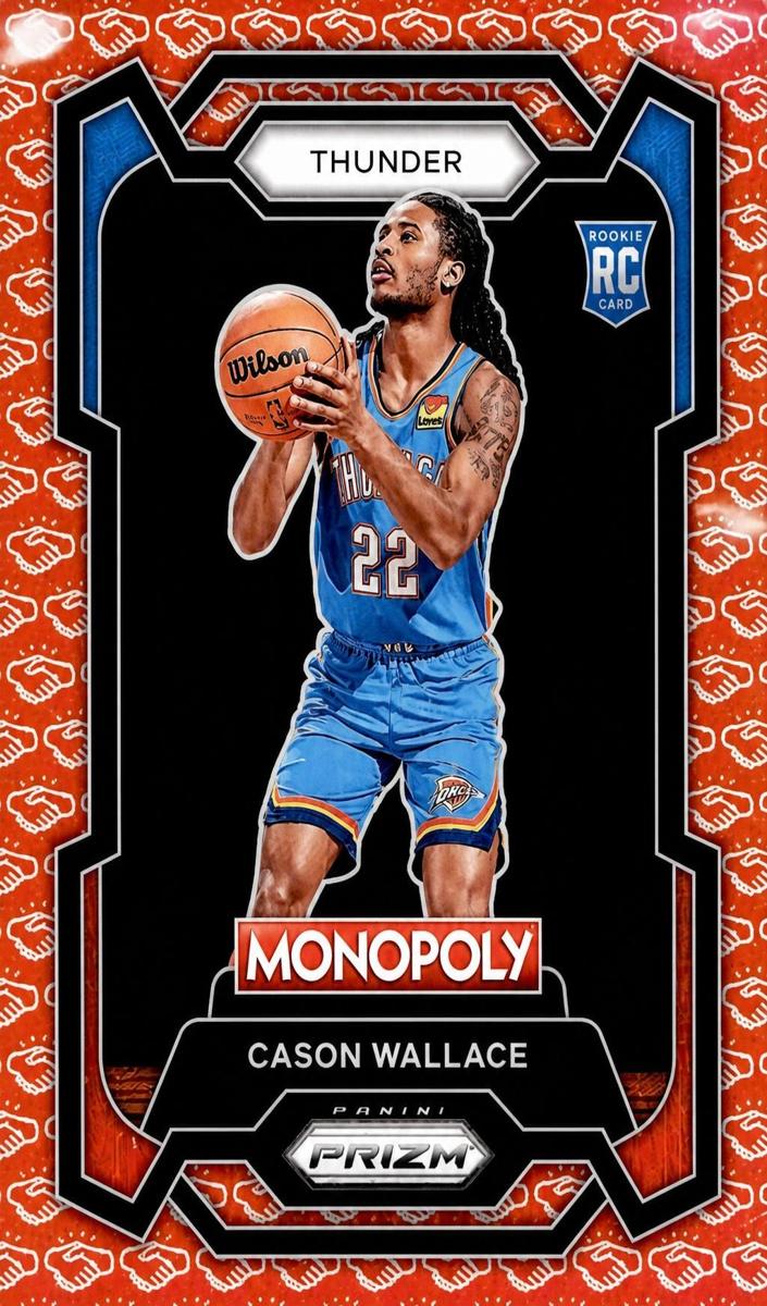 2023 Panini Prizm Monopoly Basketball Deal Cason Wallace #63 PSA 10
