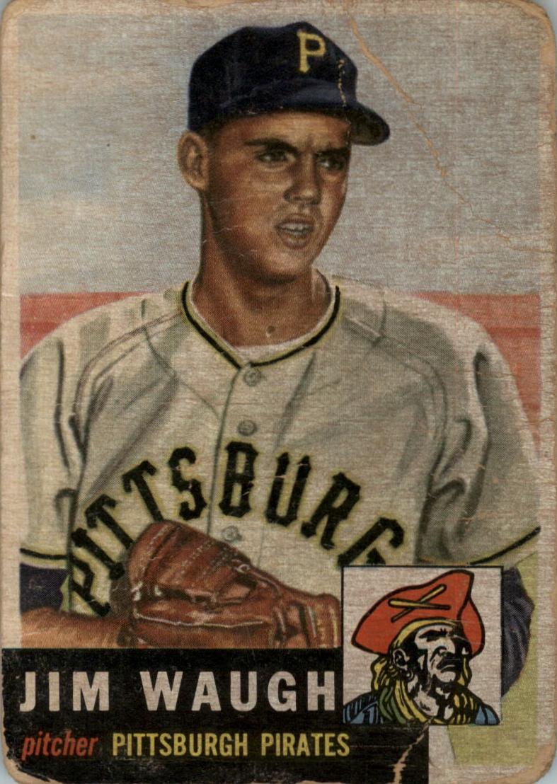 1953 Topps Baseball Jim Waugh #178 PSA 6