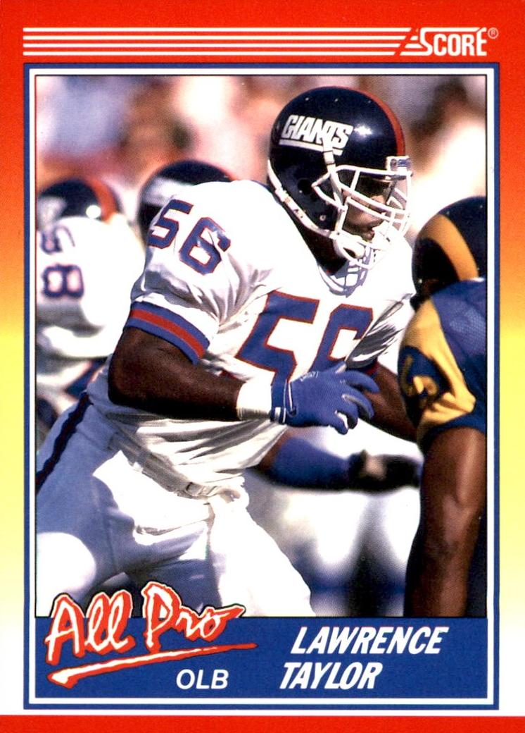 1990 Score Baseball Lawrence Taylor #571 PSA 9