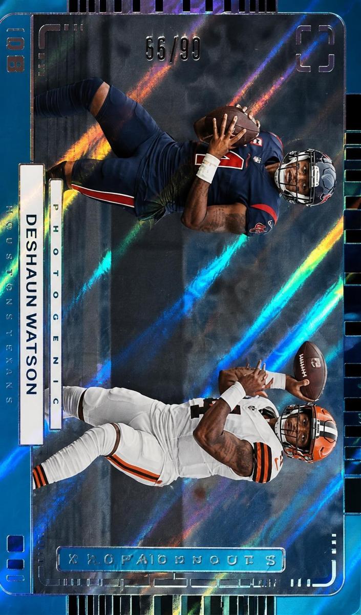 2024 Panini PhotoGenic Football Blue Deshaun Watson #10