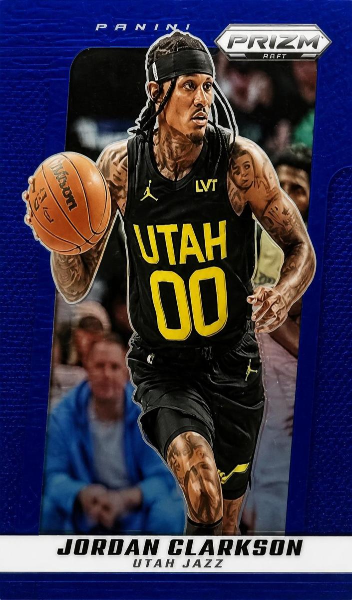 2024 Panini Prizm Deca Basketball Blue Jordan Clarkson #6