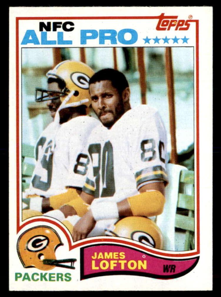 1982 Topps Football James Lofton #364 PSA 9
