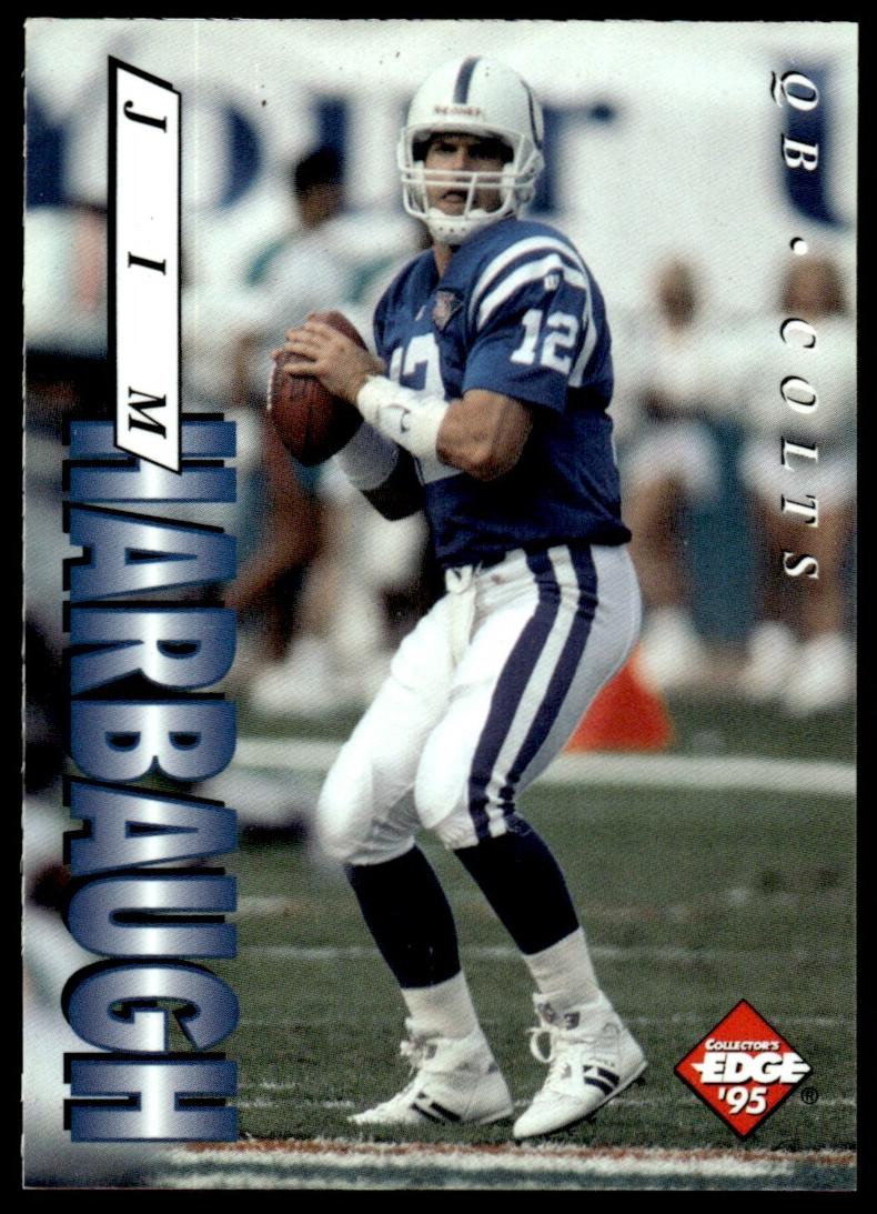 1995 Collector's Edge Football Jim Harbaugh #83