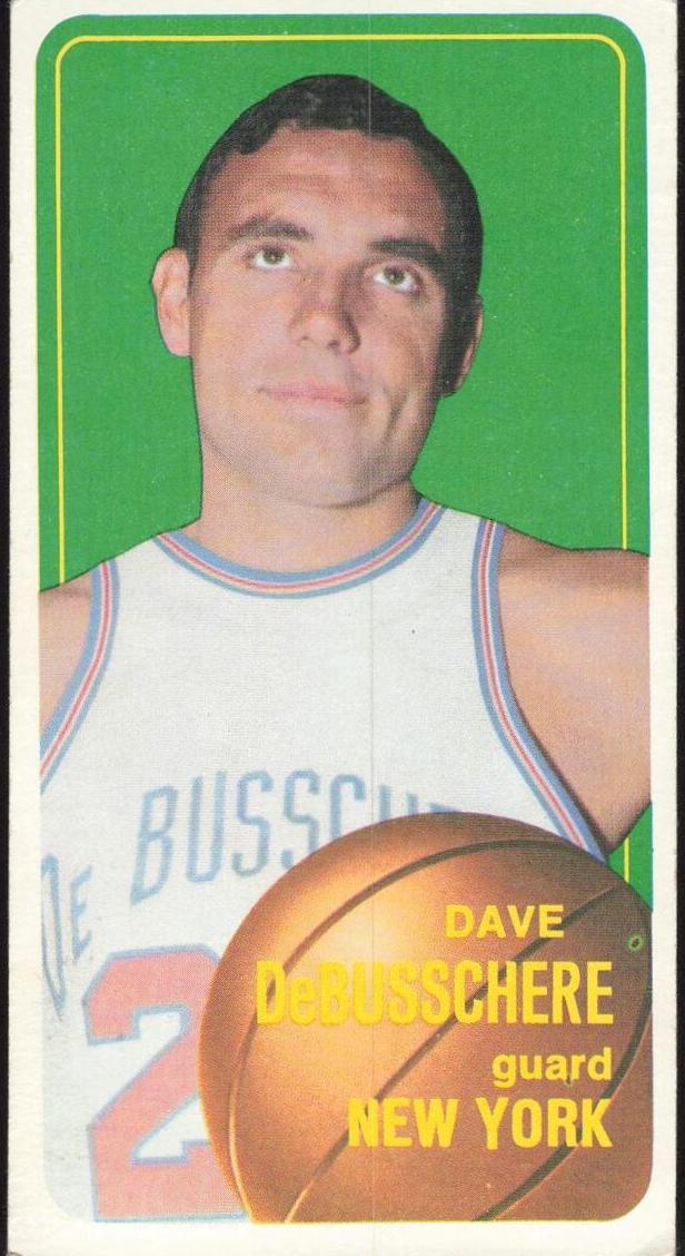 1970 Topps Basketball Dave DeBusschere #135 PSA 8.5