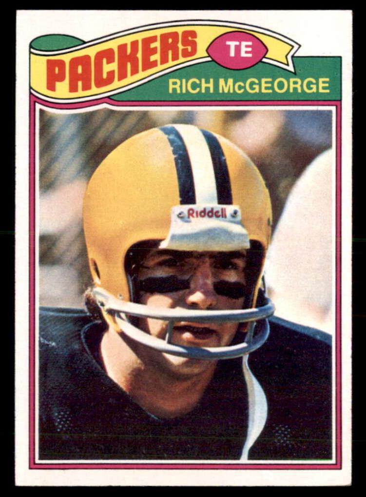 1977 Topps Football Rich McGeorge #187 PSA 9