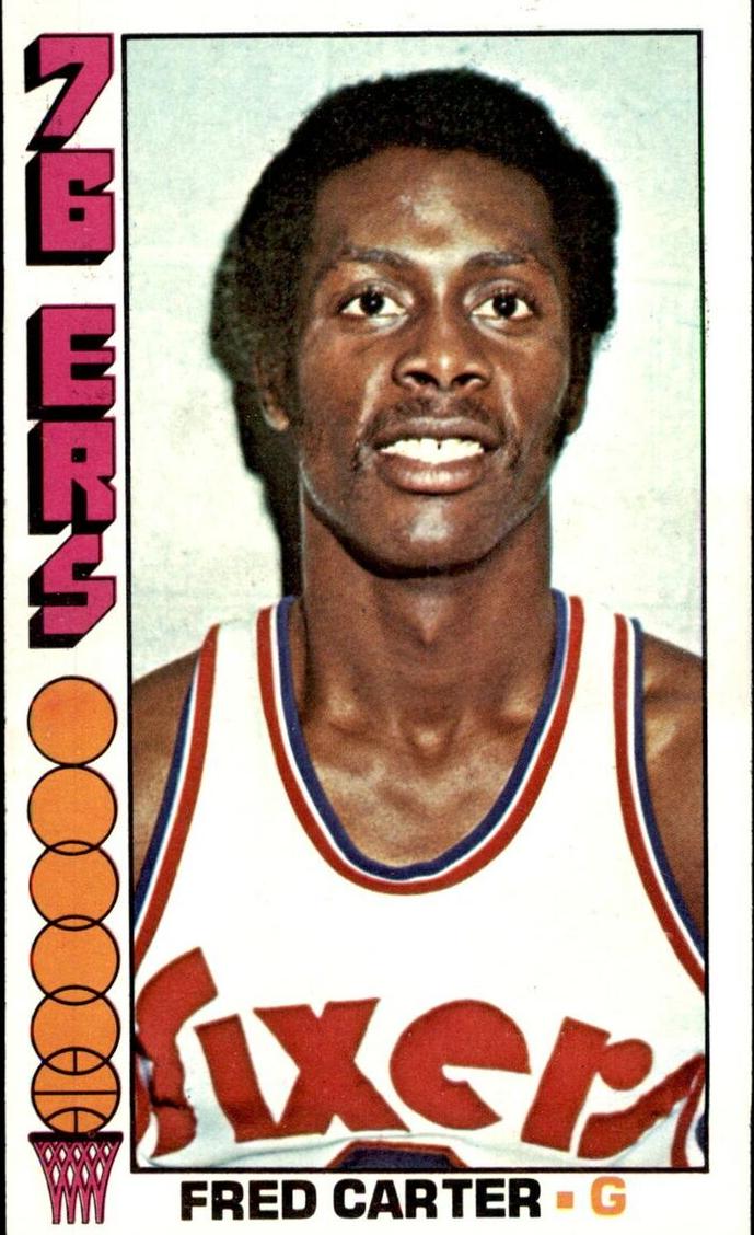 1976 Topps Basketball Fred Carter #111