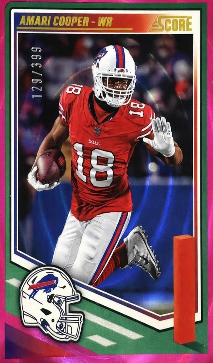 2025 Panini Score Football Ellipse Amari Cooper #132