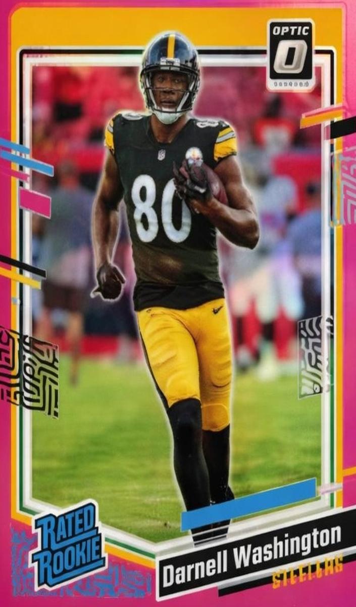 2023 Donruss Optic Football Pink Darnell Washington #286