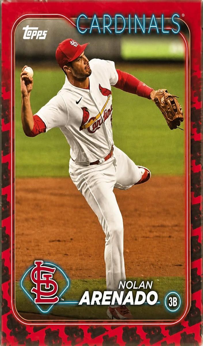2024 Topps Baseball Team Color Nolan Arenado #118