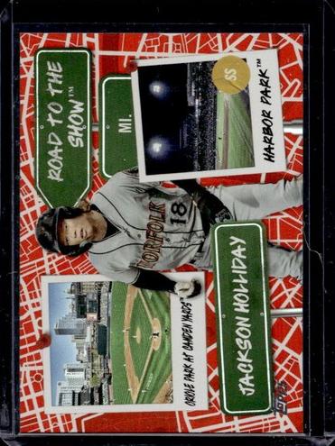 2024 Topps Pro Debut Baseball Orange Foil Jackson Holliday #RTTS-9