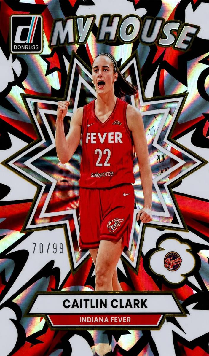 2025 Panini Donruss WNBA Basketball Holo Laser Caitlin Clark #4
