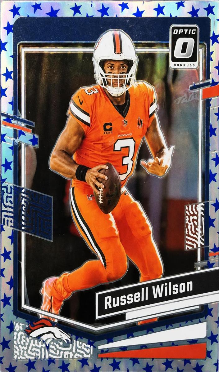 2023 Donruss Optic Football Stars Russell Wilson #57 PSA 10
