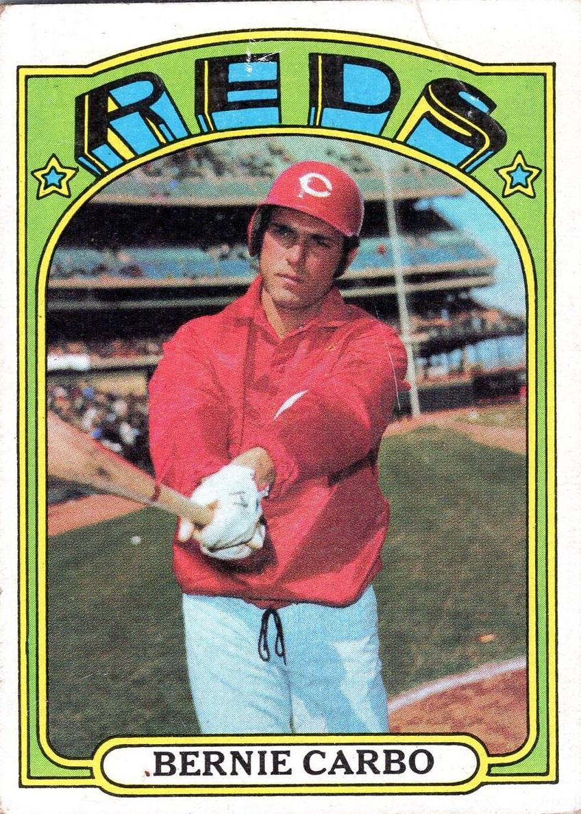 1972 Topps Baseball Bernie Carbo #463