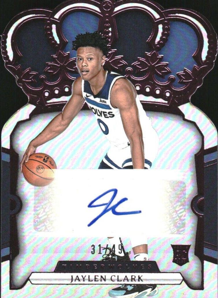 2023 Panini Crown Royale Basketball Pink Jaylen Clark #RC-CRK