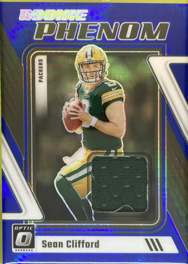 2023 Donruss Optic Football Blue Hyper Sean Clifford #RP-SC