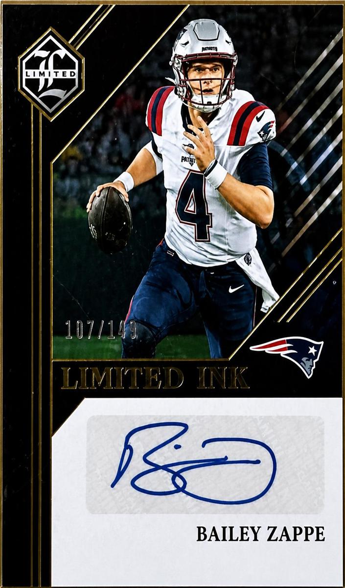 2023 Panini Limited Football Bailey Zappe #LI-BZ