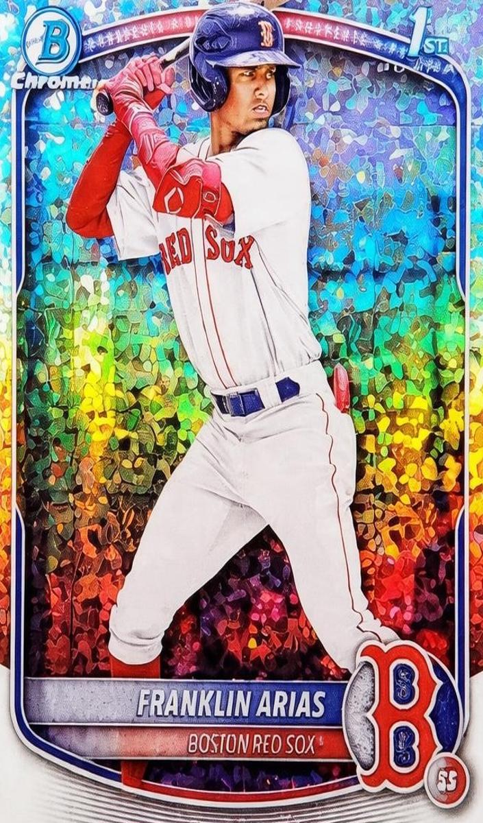 2025 Bowman Chrome Prospects Baseball Mini Diamond Franklin Arias #BCP-67