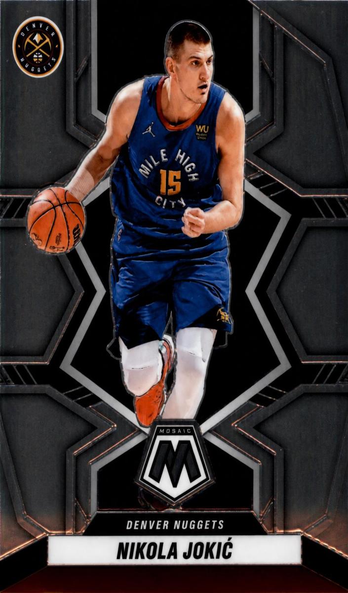 2021 Panini Mosaic Basketball Nikola Jokic #111 PSA 9