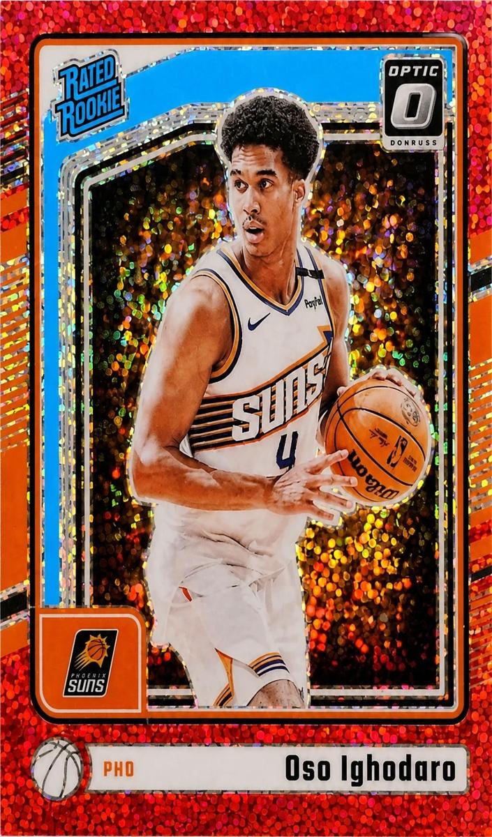 2024 Donruss Optic Basketball Red Sparkle Oso Ighodaro #258