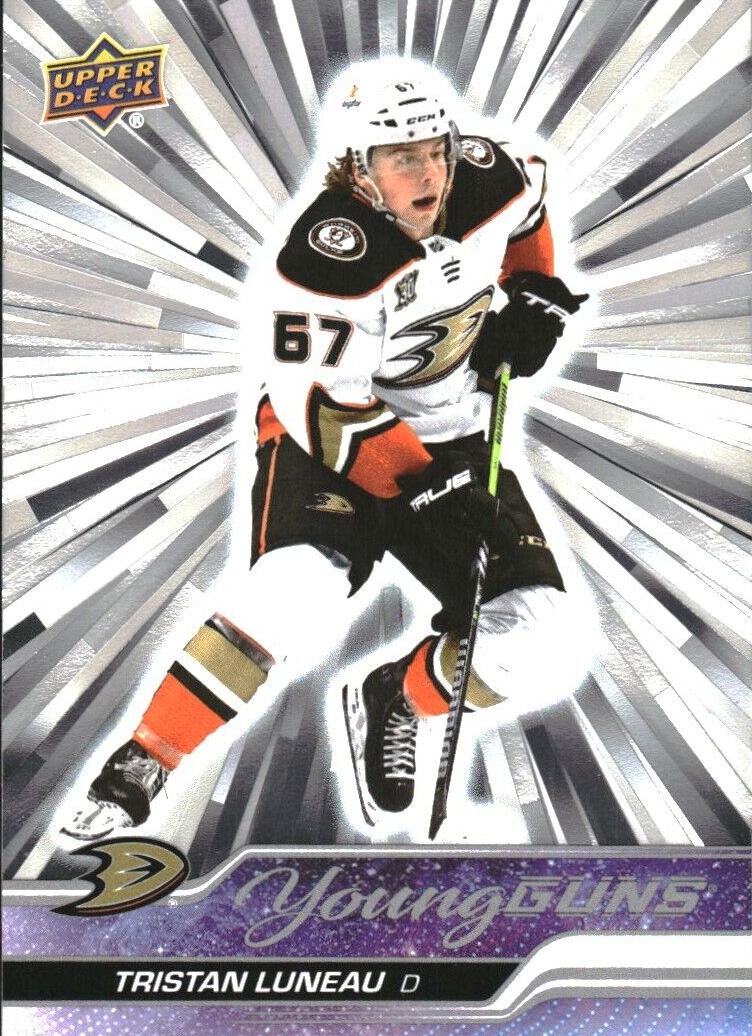 2023 Upper Deck Hockey Outburst Silver Tristan Luneau #480 PSA 10