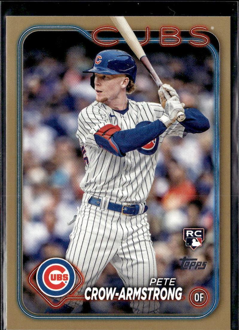 2024 Topps Baseball Gold Pete Crow-Armstrong #407