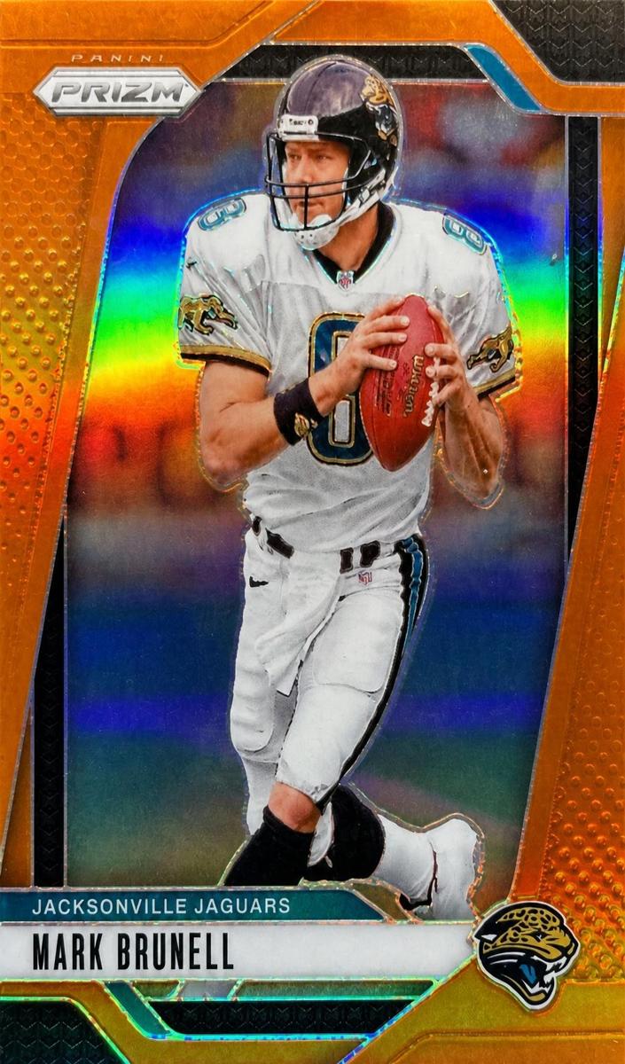 2024 Panini Prizm Football Orange Mark Brunell #136