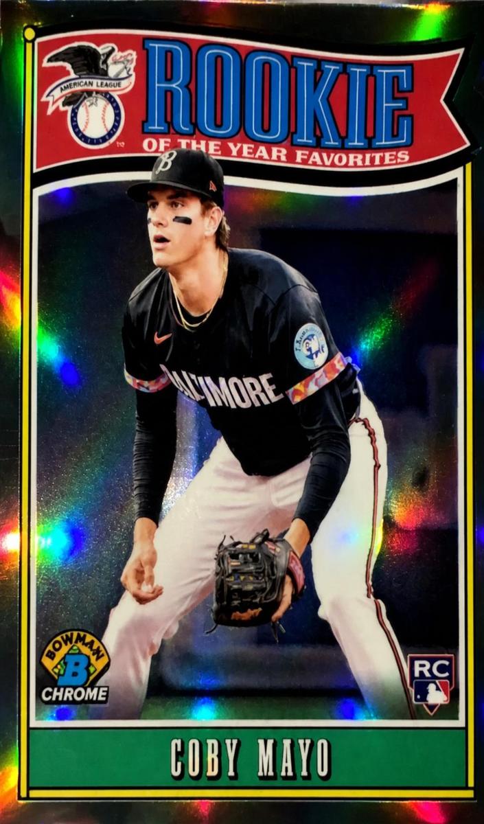 2025 Bowman Baseball Coby Mayo #ROY-2 SGC 9