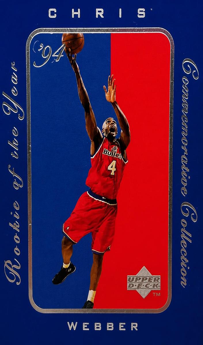 1996 Upper Deck Basketball Chris Webber #RC4 BGS 8